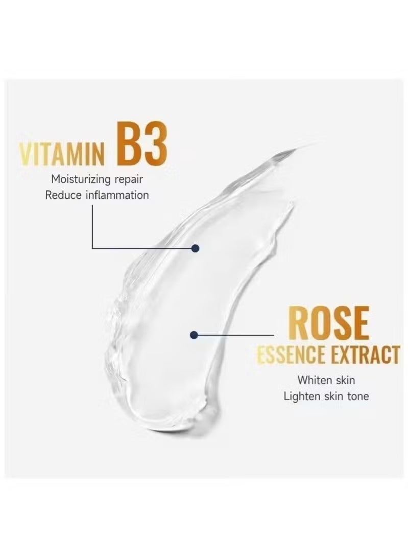 فازلين زيت العناية للجسم الوردي  فيتامين بي 3 موحد لون الصحي للبشرة 200مل - Image 5